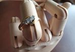 gold 18k engagement ring