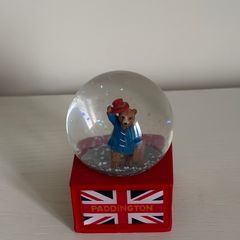 Paddington Bear Snowglobe with Square Base