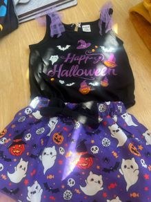 Baby girl halloween outfit