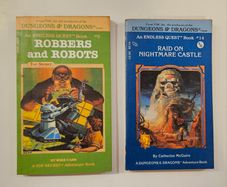 Dungeons and Dragons Endless Quest Books (1983) - Raid on Nightmare Castle - Robbers and Robots