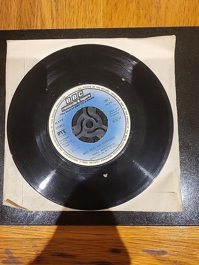Who Pays The Ferryman BBC 1977 7 Inch Vinyl