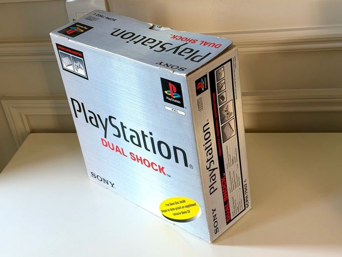 Sony PlayStation Dual Shock Console - Boxed and Beautiful
