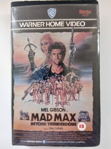 Mad Max Beyond Thunderdome VHS Tape.
