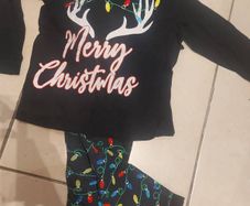 Matching Christmas pyjamas kids