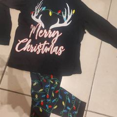 Matching Christmas pyjamas kids