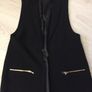 River Island Black Girls Long Waistcoat Age 11 Image 3