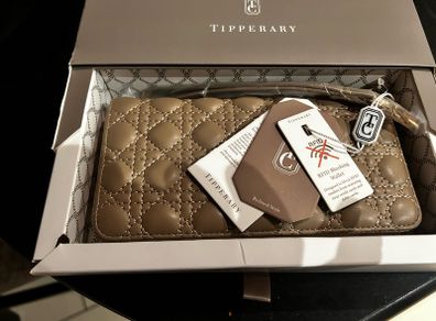 Brown/Taupe RFID walllet