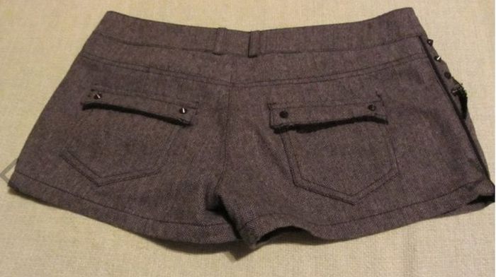 Herringbone tailored shorts from "Bershka"