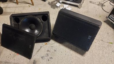 Pair of Logic System LM15 Pro Audio Speakers