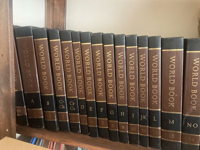 World book encyclopaedia set