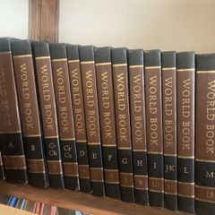 World book encyclopaedia set