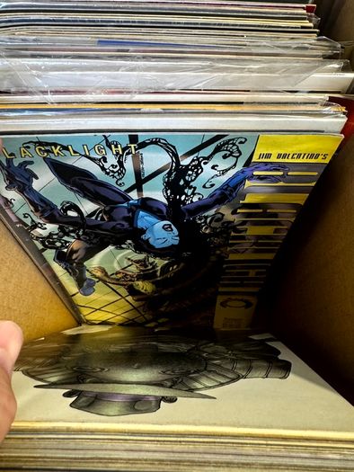 Image & Top Cow Long Comic Box w 320 comics for Sale