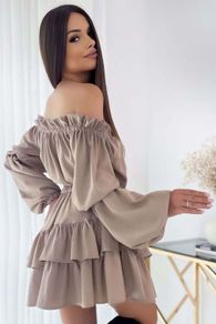 Light beige spanish dress