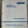 Fiat 124 Spider Genuine Factory Service Manual (English) Image 4
