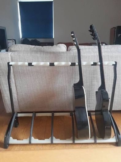K&M 5-way guitar stand