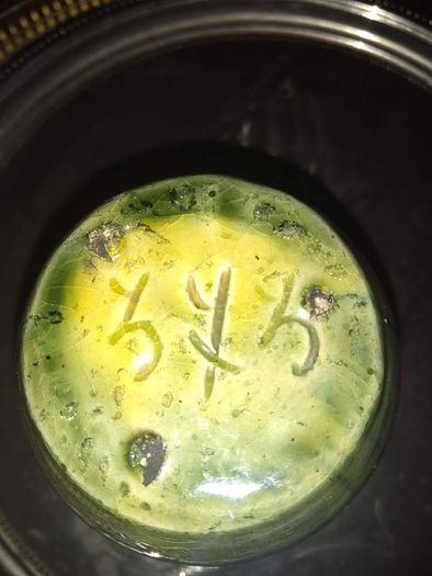 Small Hand Made Mud Vase