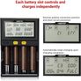 MiBOXER Universal Smart 4-Bay Charger For Li-ion LiFePO4 Ni-MH Ni-Cd Image 5