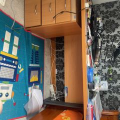 Study and. Office desk bedside with lock