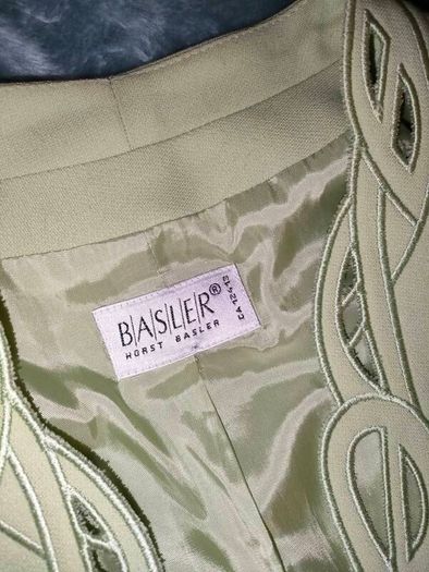 Vintage Basler Blazer Pale Green Spring Summer size small to medium Postage included
