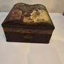 Vintage Wooden Jewellery Box Image 6