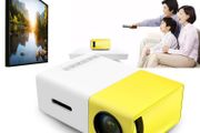 Mini Portable LED Projector 1080P HD Home Cinema Theater System PC Laptop iPhone