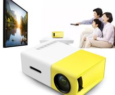 Mini Portable LED Projector 1080P HD Home Cinema Theater System PC Laptop iPhone