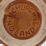 Vintage Churchill Brown Glaze Ceramic Planter. Image 5