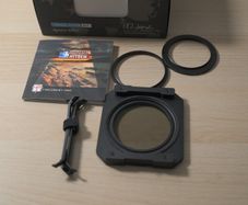 Formatt Hitech 100mm Square Filter Holder with CPL Firecrest
