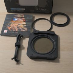 Formatt Hitech 100mm Square Filter Holder with CPL Firecrest