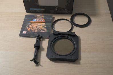 Formatt Hitech 100mm Square Filter Holder with CPL Firecrest