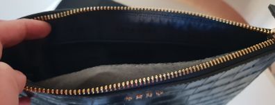 New Dkny Large Wristlet Bag