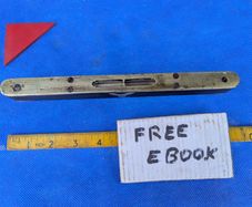 Ebony & Brass Spirit Level