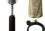 Table Patio Gas Heater 4.5 kW, Mini Pure Stainless Steel Piezoelectric Ignition New in Box
