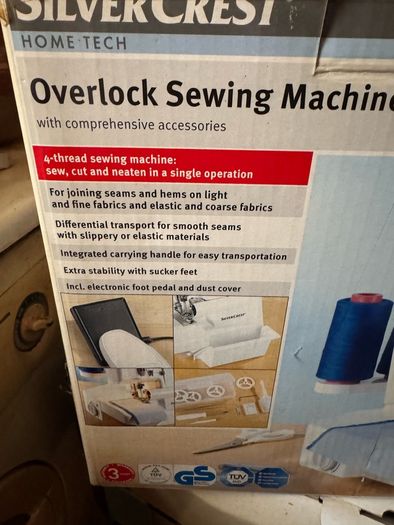 overlocker used but pass for new read full ad