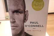 Paul O'Oconnell The Battle signed edition book