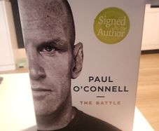 Paul O'Oconnell The Battle signed edition book