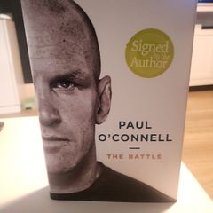 Paul O'Connell The Battle signed edition book