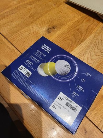 New Slazender Distance VSeries Titanium Golf Balls