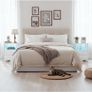 Bedside Table Set of 2, Side Table with Charging Station and Led Lights Image 2