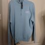 baby blue knit half zip from Gym Coffee Image 2