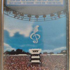 Various - Knebworth The Album 2 x Cassette Tape (1990) Pink Floyd, Dire Straits, Genesis etc EX+