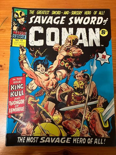 Comic: 'Savage Sword of Conan' no. 13 (May 31,1975)