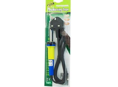 New 60W 220V 3 PIN UK IRL Plug Soldering Welding Iron Solder Tool Heating #966