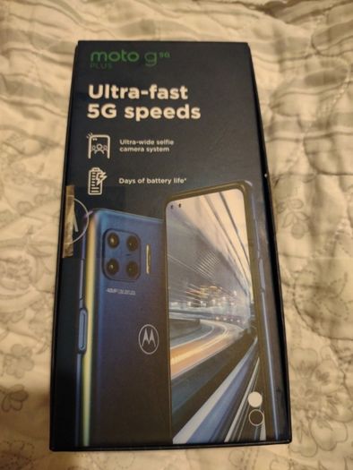 motorola g 5G plus box SEE MY OTHER ADS