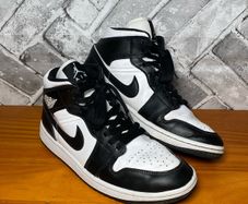 Nike Air Jordan Panda (Black & White) Hi Top Trainers Ladies/Mens/Boys UK6 EUR40