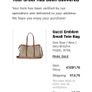 Gucci Emblem Small Tote Bag Image 3