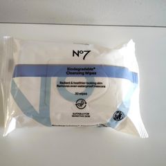 No7 Biodegradable Cleansing Wipes - New