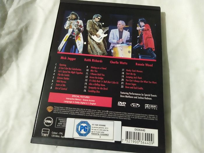 The Rolling Stones Bridges to Babylon Tour Dvd