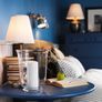 IKEA ARSTID Table lamp, nickel-plated/white Image 4