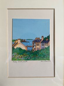 Framed painting by Sorca O'Farrell